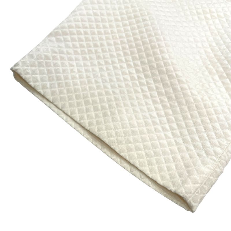 Christian Dior Quilted Silk Shorts in Cream - Size 36