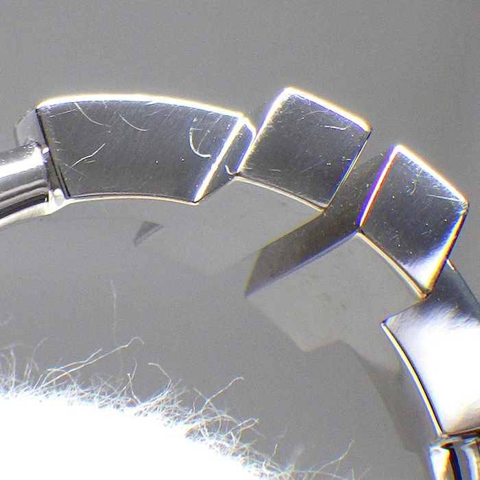 Tiffany & Co. T Wire Ring with Turquoise & Diamonds in K18WG