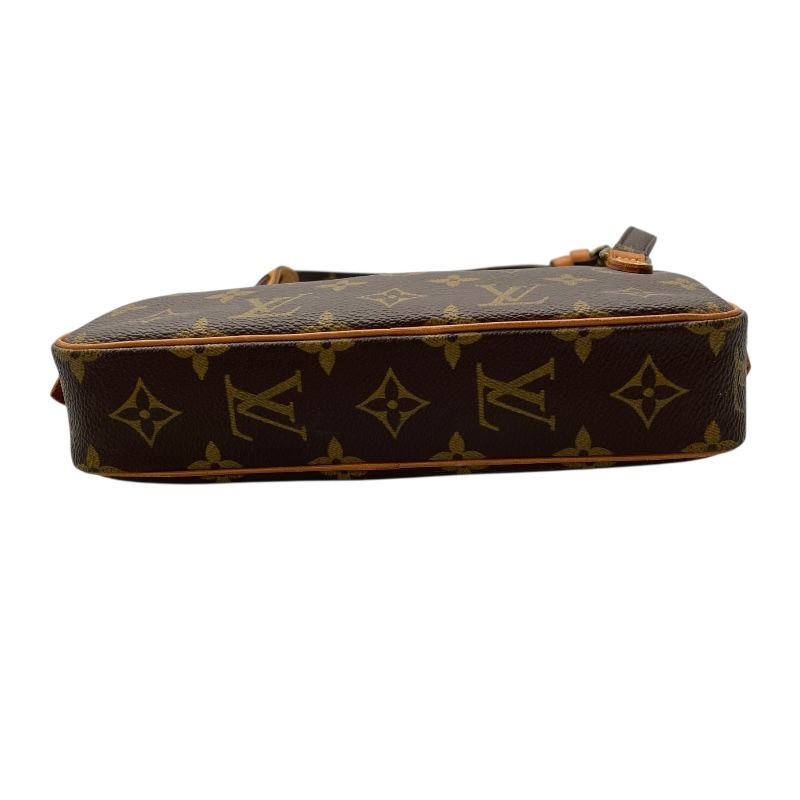 Louis Vuitton Monogram Canvas Pochette Marli Bandoulière - Brown