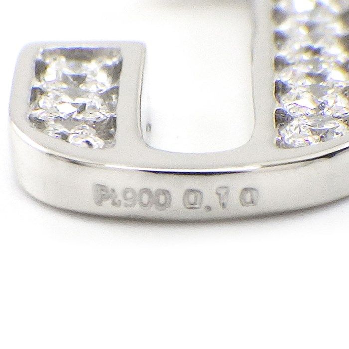 Exquisite Diamond Initial J Pendant in Platinum - 0.10ct