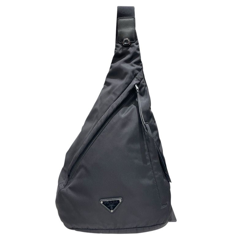 PRADA Re-NYLON Sling Bag - Timeless Black Unisex Design