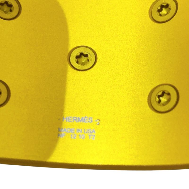 HERMES Collier de Chien Bangle in Aluminum - Exquisite Craftsmanship