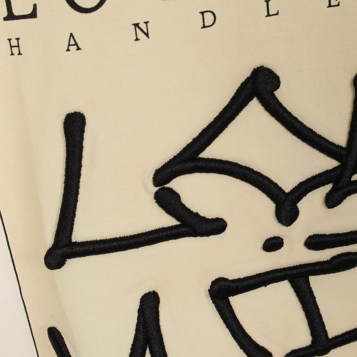 Louis Vuitton Graphic Logo Inside-Out T-Shirt - XL Beige/White