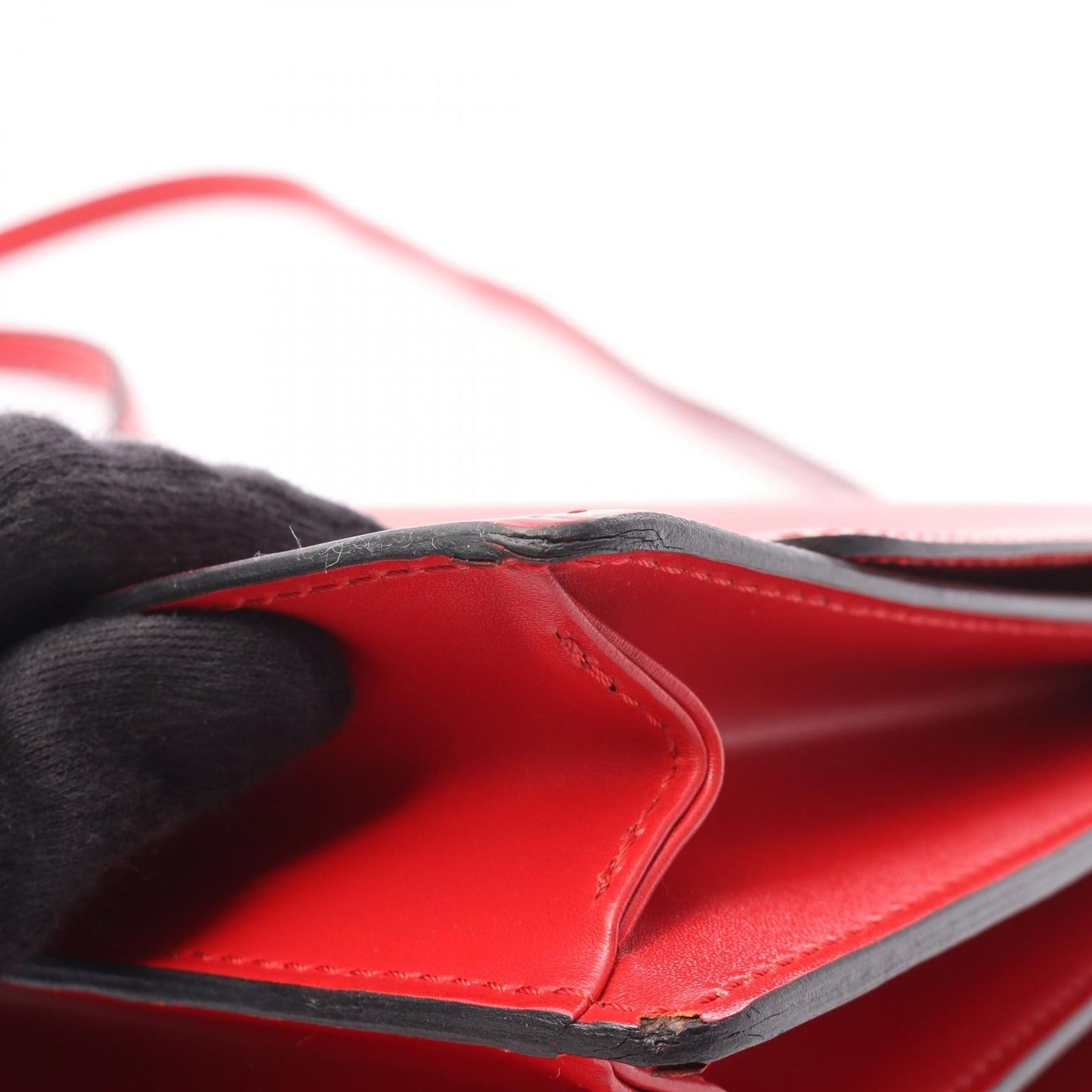 Louis Vuitton Grunel Epi Shoulder Bag in Castilian Red - Timeless Elegance