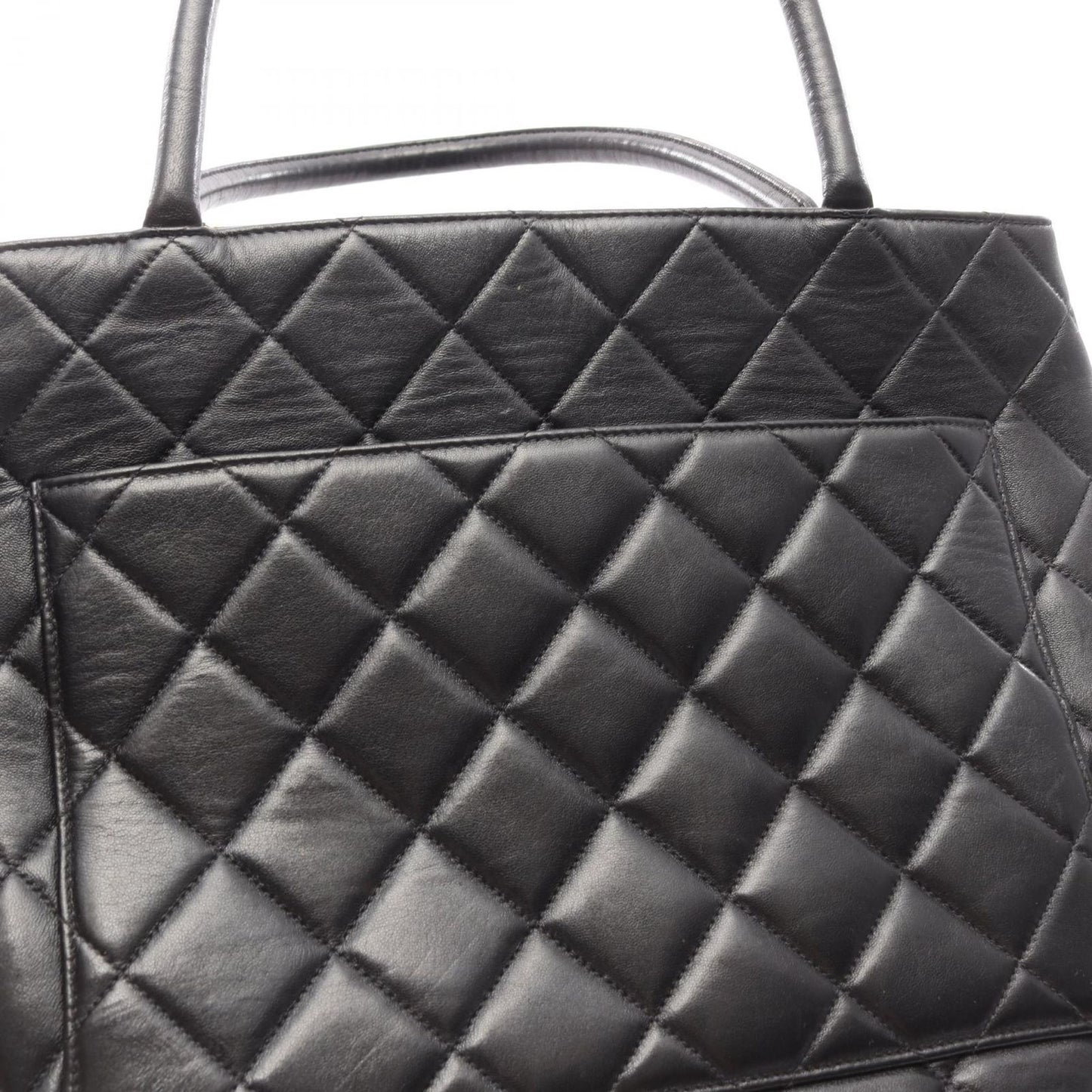 CHANEL Reissue Tote Bag A01804 in Black Lambskin
