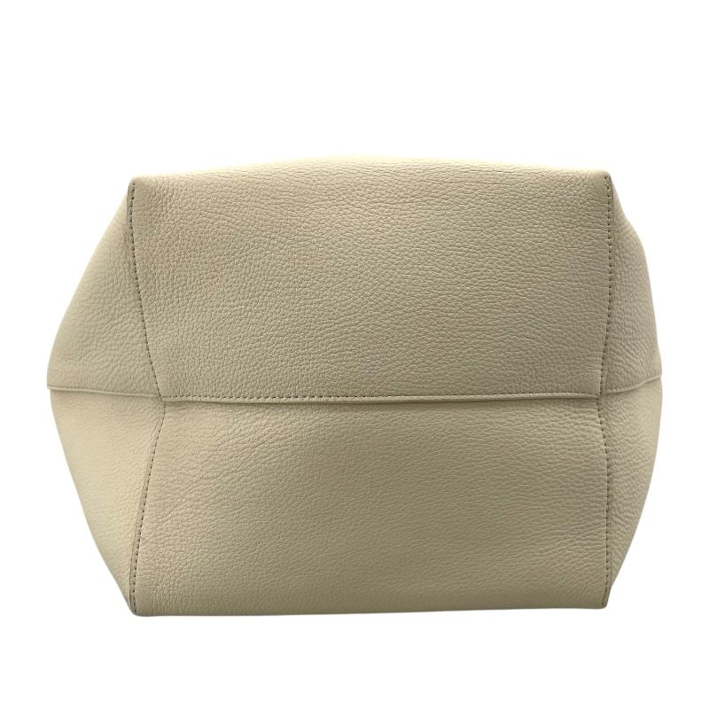 The Row Park Tote Large Ivory Leather Handbag - Exquisite Craftsmanship