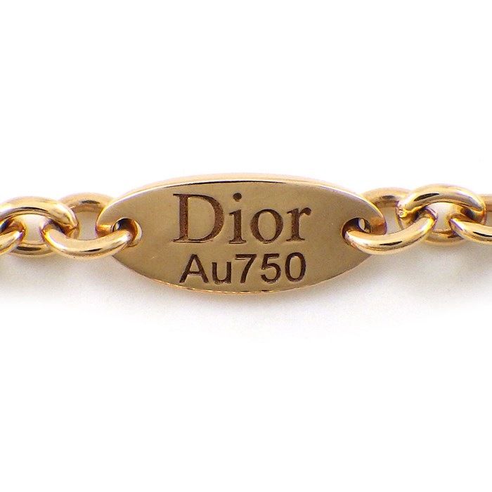 Christian Dior Rose De Vent Pink Opal Diamond Ring in K18PG