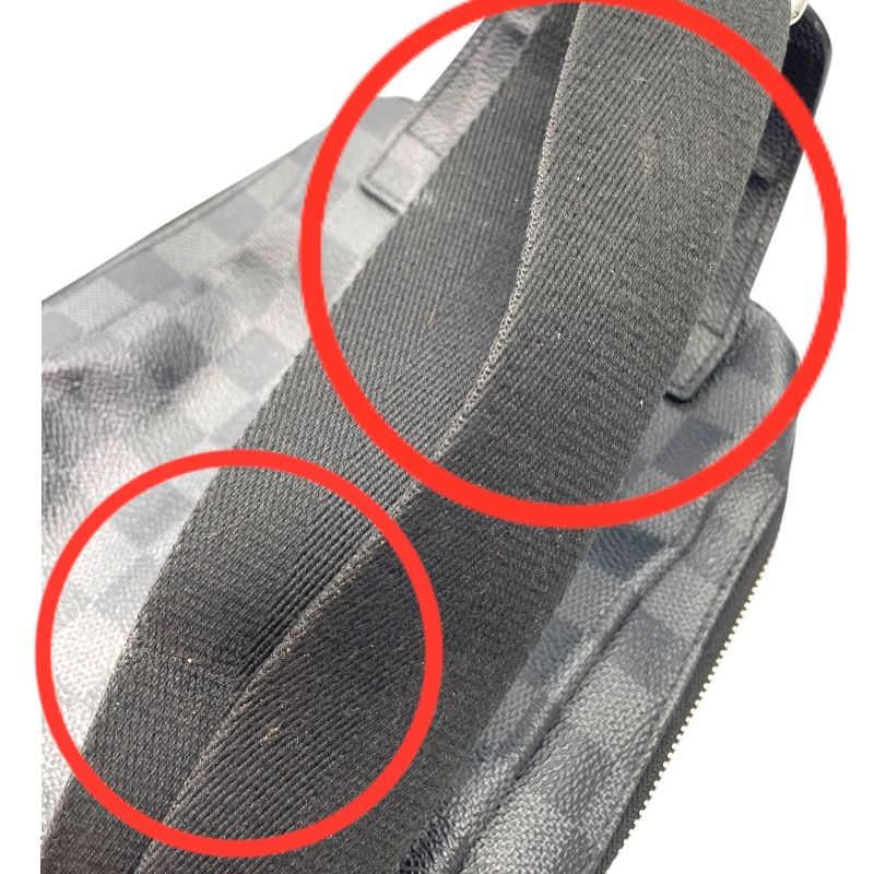 Louis Vuitton Avenue Sling Bag N41719 - Black Damier Canvas