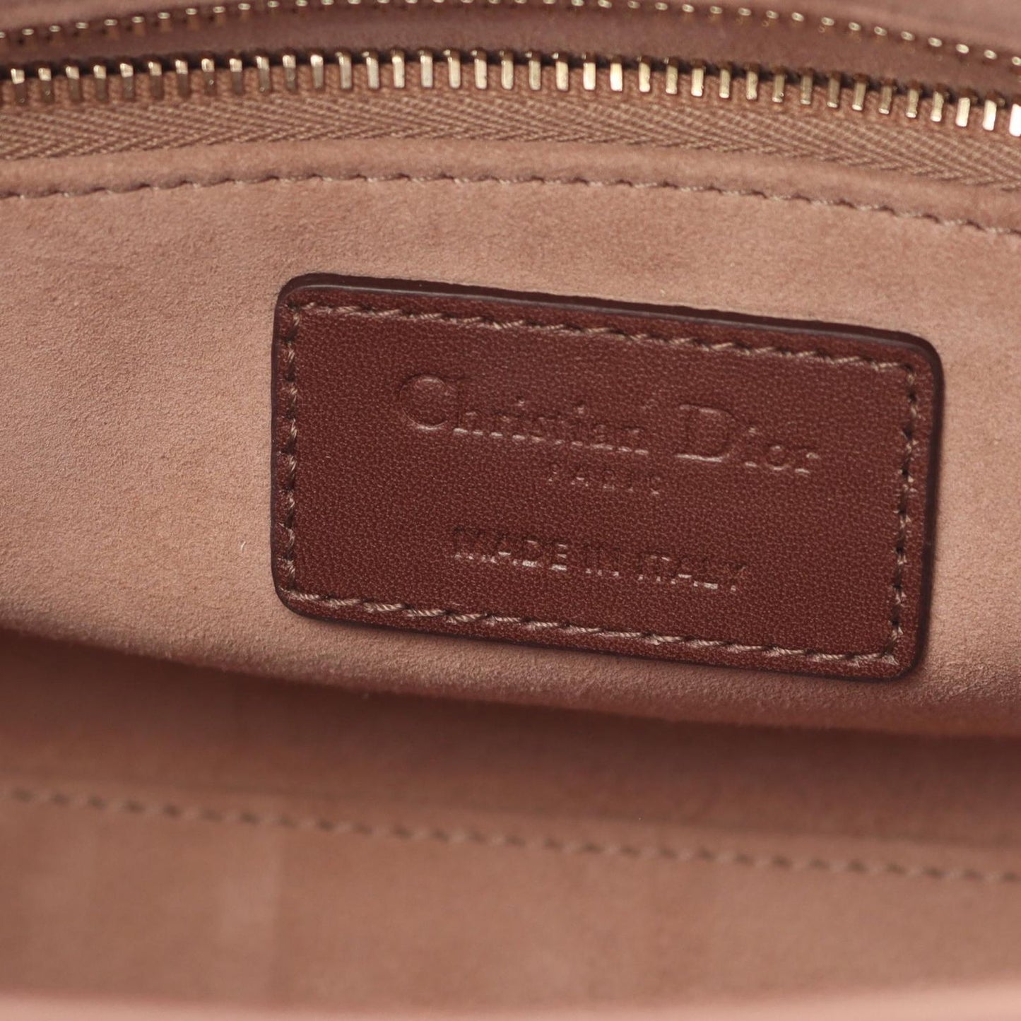 Dior Lady Dior Small Cannage Handbag in Brown Gradient Leather