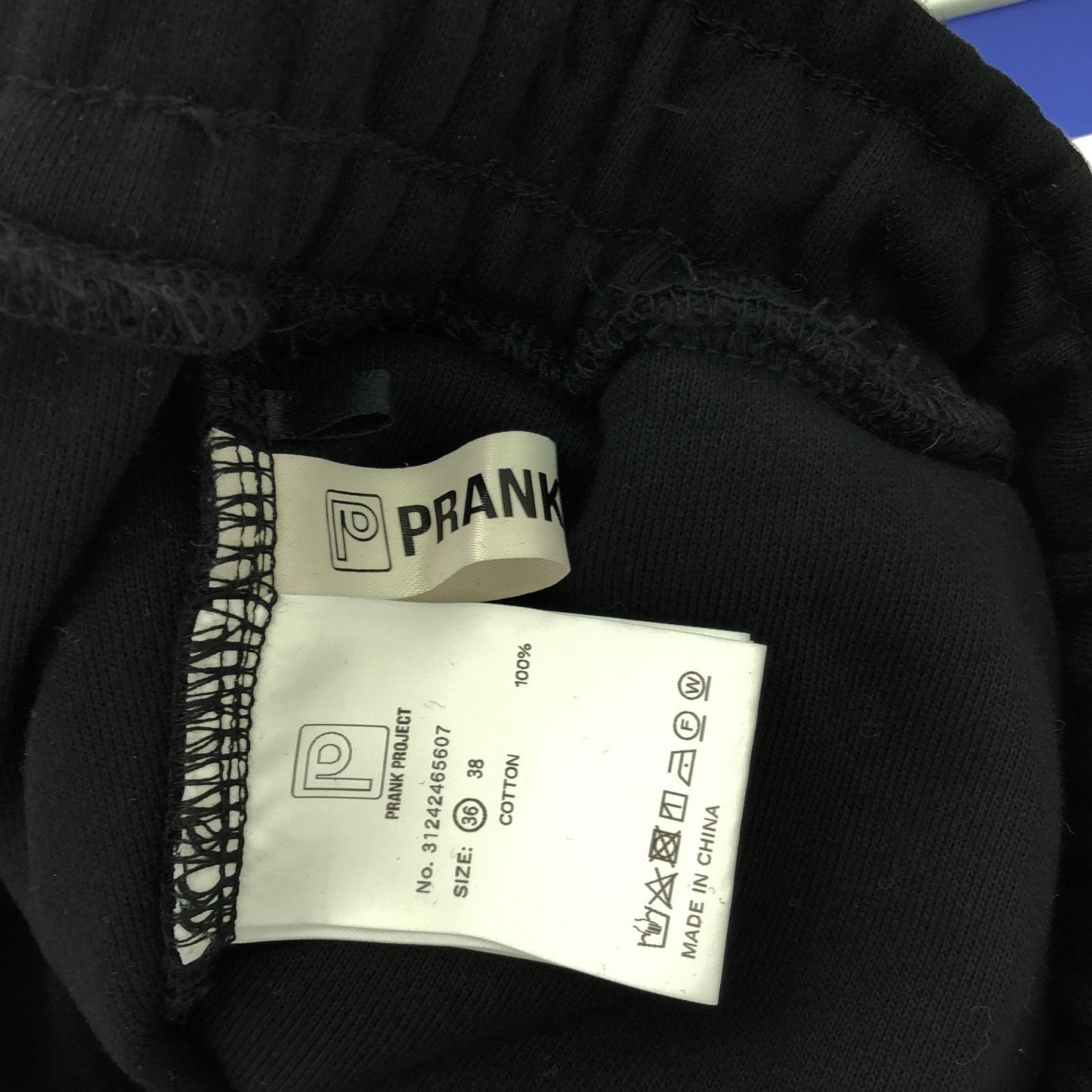 PRANK PROJECT NJ3BQ10K Black Cotton Pants for Men - Exclusive Style