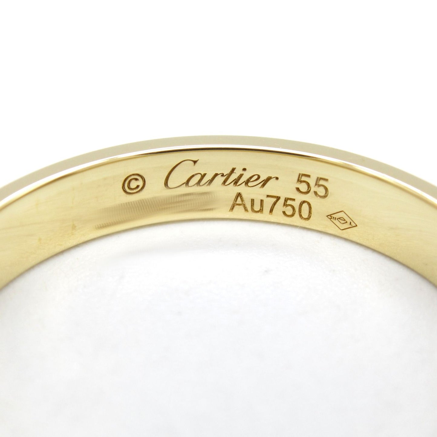CARTIER Mini Love Ring in 18K Yellow Gold - Timeless Elegance