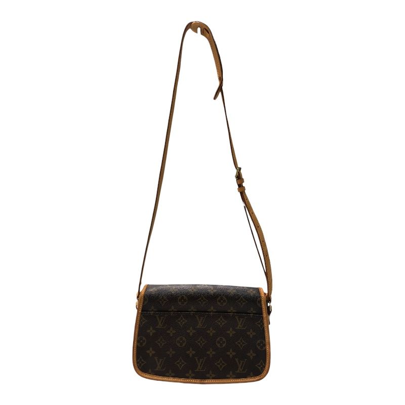 Louis Vuitton Monogram Salony Shoulder Bag - Brown & Gold Hardware
