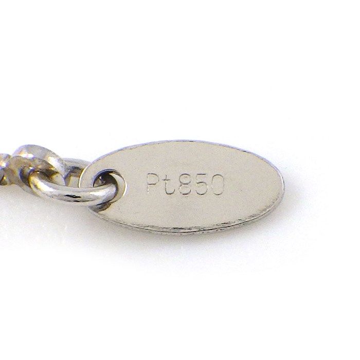 Exquisite 0.539ct Round Brilliant Cut Diamond Necklace in Platinum