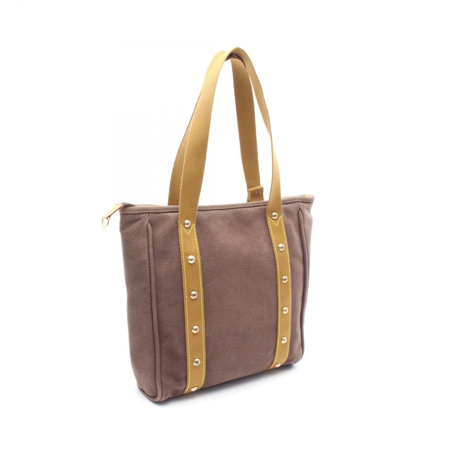 Louis Vuitton Cabas MM Antigua White Canvas Tote Bag - Timeless Elegance