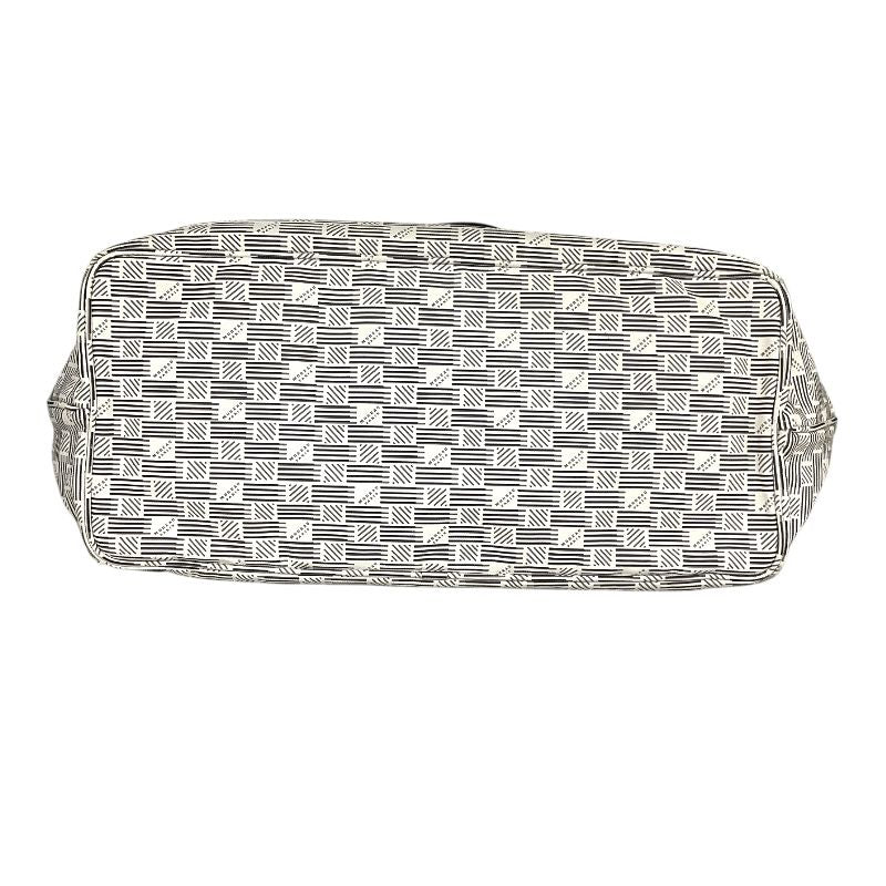 MOREAU PARIS White Coated Canvas Tote Bag - Elegant Women's Accessory