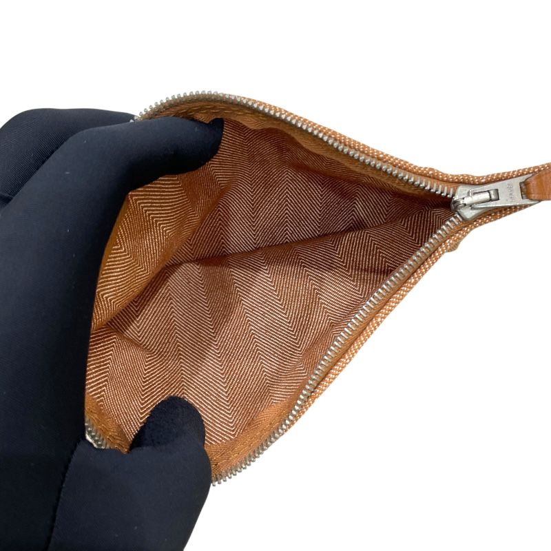 HERMES Valparaiso PM Handbag in Gold with Silver Hardware