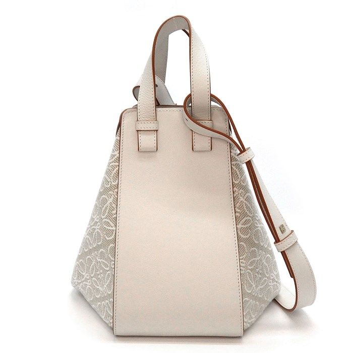 LOEWE Hammock Small Handbag in Ecru & Soft White - Exquisite Craftsmanship