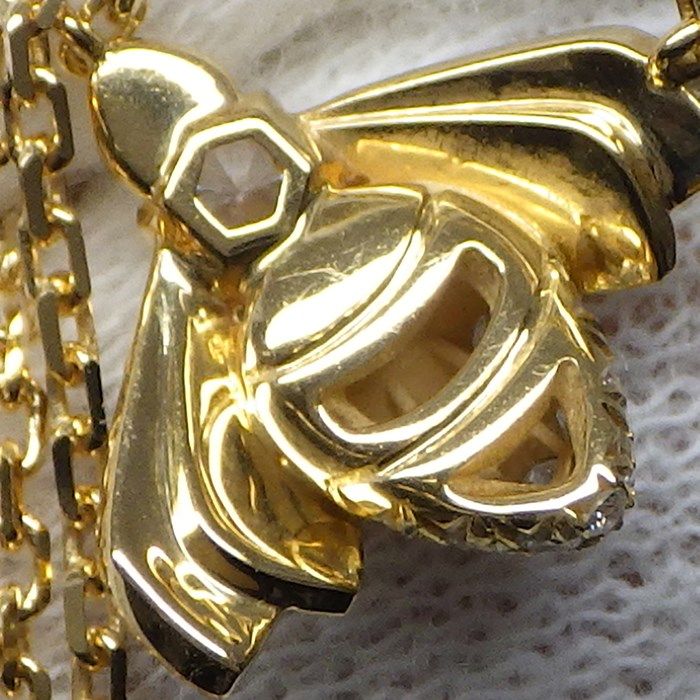 Chaumet Bee de Chaumet Necklace with 0.30ct Diamonds in K18YG