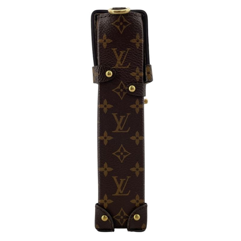 Louis Vuitton Monogram Trunk Vertical Pochette - Unisex Luxury Shoulder Bag