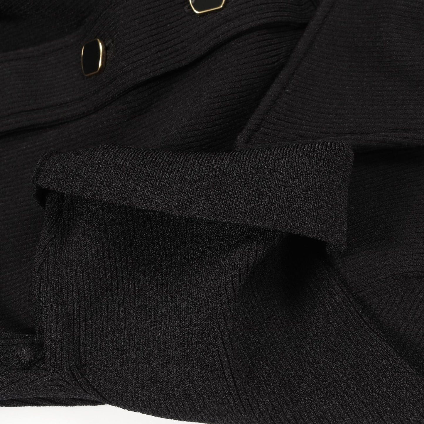 LOUIS VUITTON Black Rayon Knit Sweater - Timeless Elegance