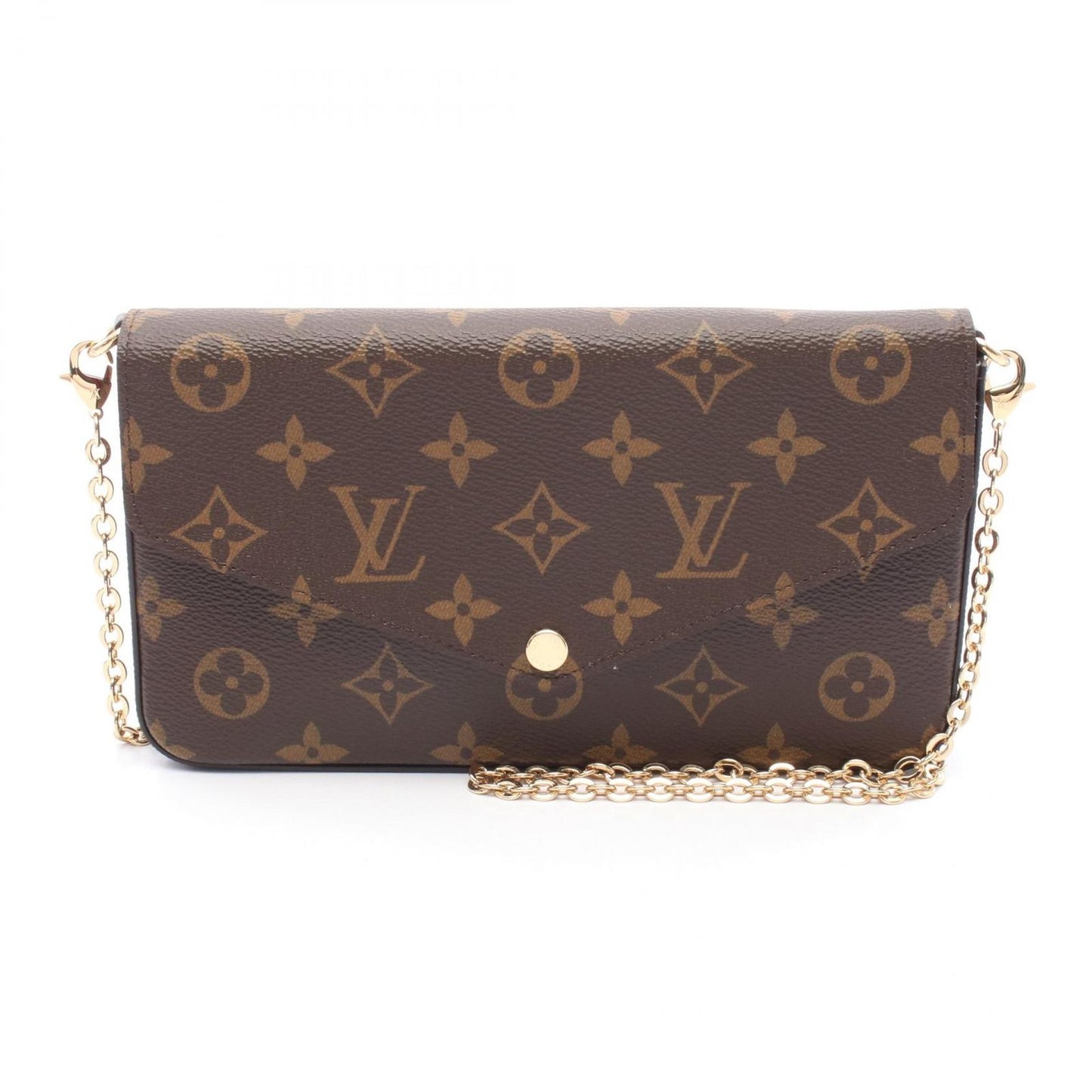 Louis Vuitton Pochette Felicie Shoulder Bag - Fuchsia/Brown