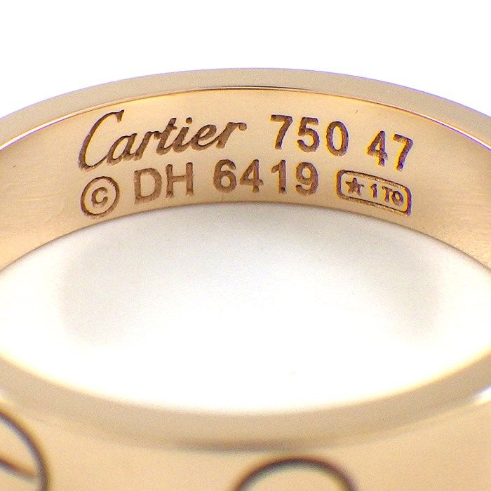 Cartier Love Ring Small Model K18PG - Timeless Elegance