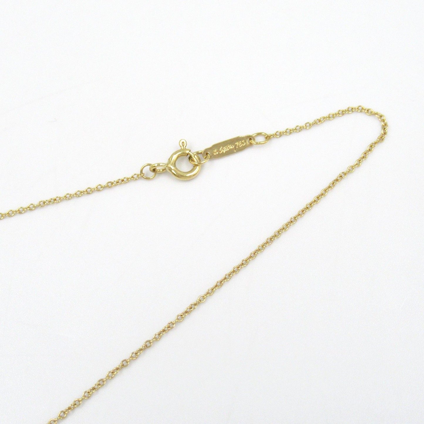TIFFANY & CO Orchid Drop Necklace in 18K Yellow Gold