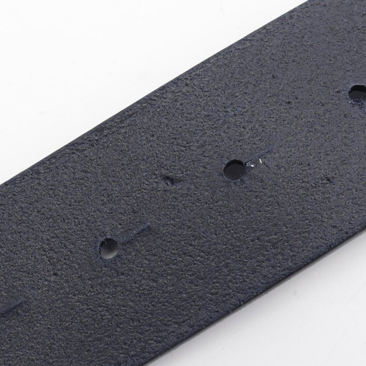 LOEWE Chunky Anagram Belt in Deep Navy Leather - New