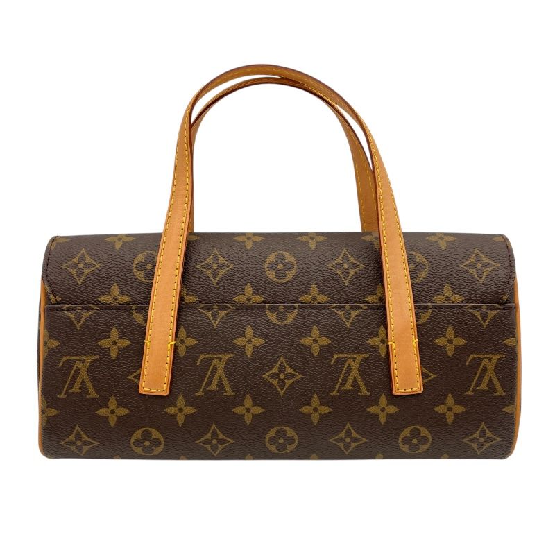 Louis Vuitton Sonatine M51902 Monogram Canvas Handbag - Brown