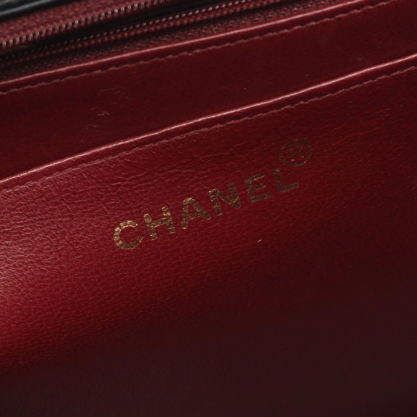 CHANEL De Camellia 34 Shoulder Bag in Black Lambskin