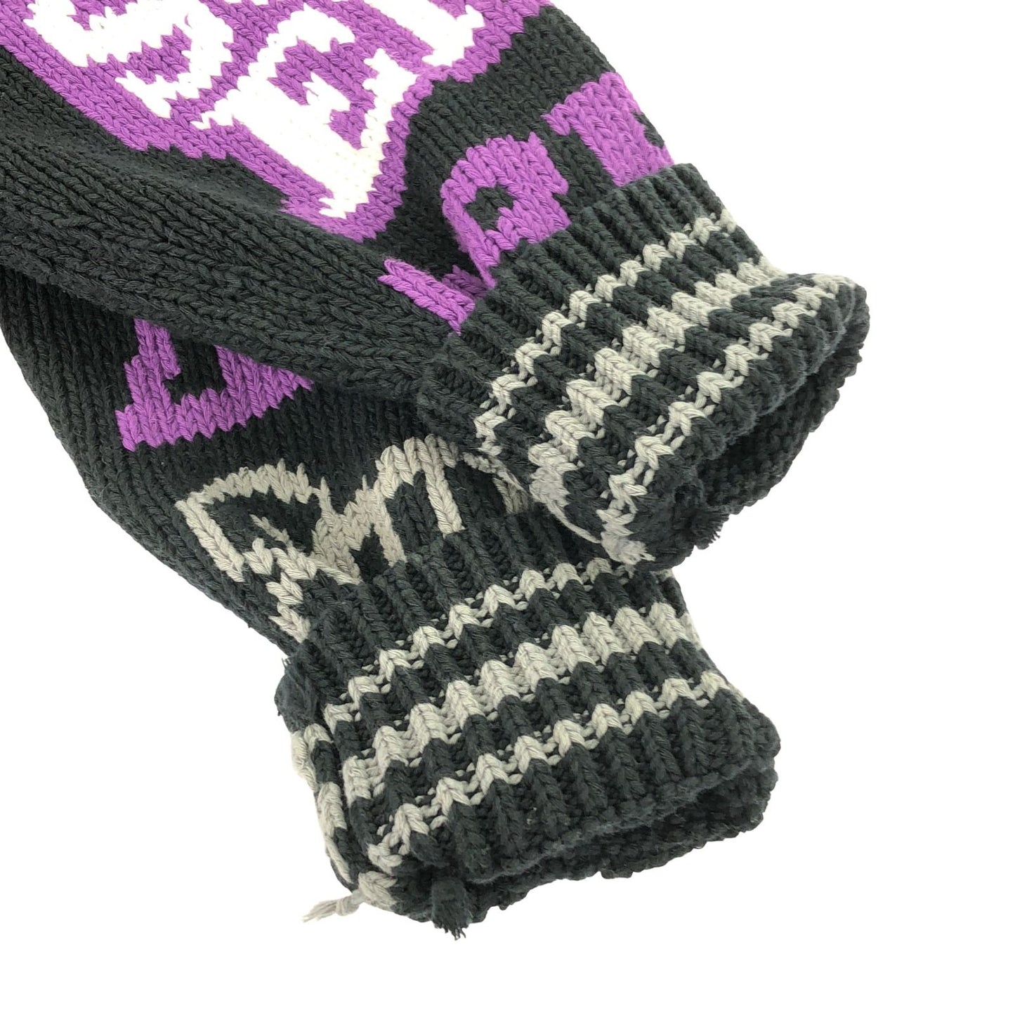 Supreme Black Cotton Knit Sweater - Exclusive Craftsmanship