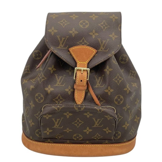 Louis Vuitton Monogram Montsouris MM Backpack - Brown Canvas