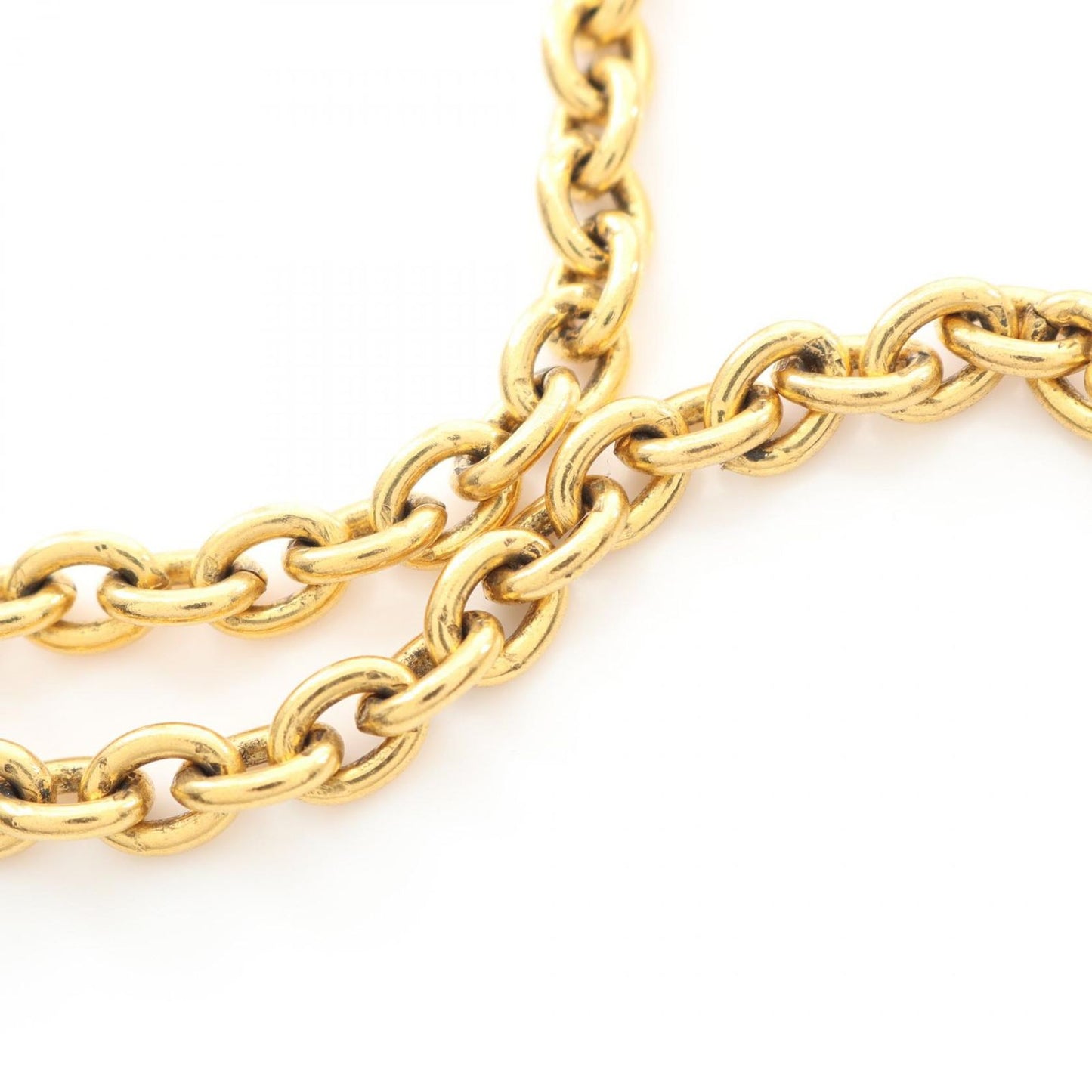 CHANEL Gold-Plated Necklace with Faux Pearls - Timeless Elegance