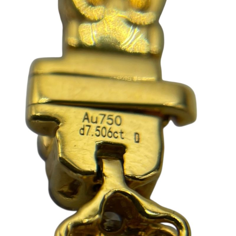 Exquisite Au750 Diamond Bracelet - 7.506ct Luxury Jewelry