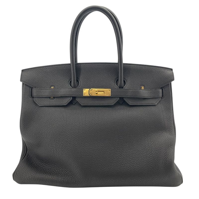 HERMES Birkin 35 Black Togo with Gold Hardware - Iconic Luxury Handbag