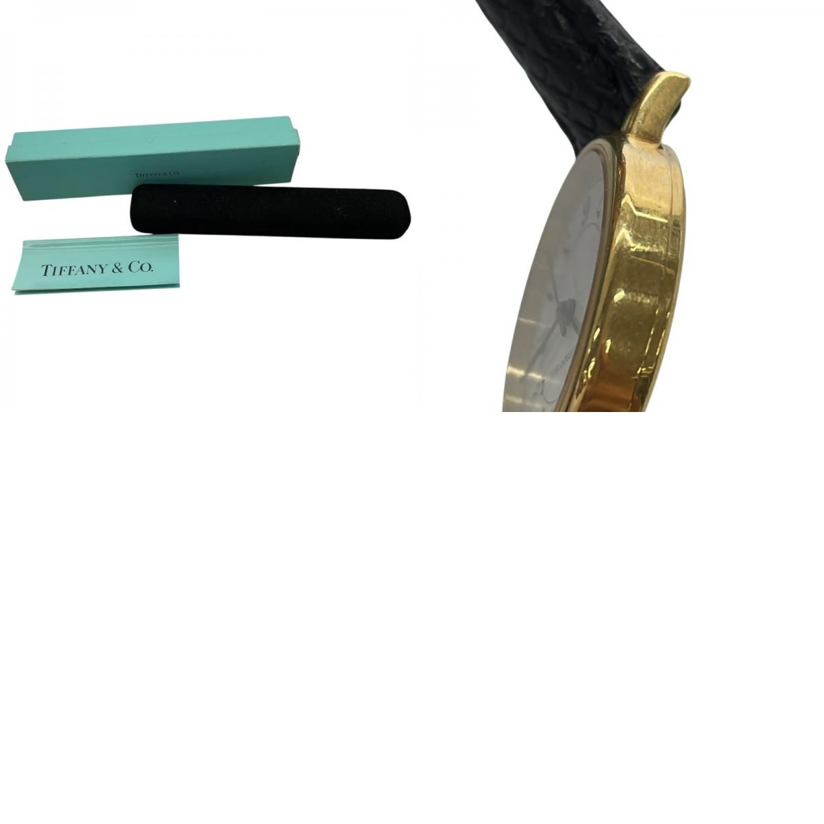 Tiffany & Co. Women's K18YG White Quartz Watch - Timeless Elegance