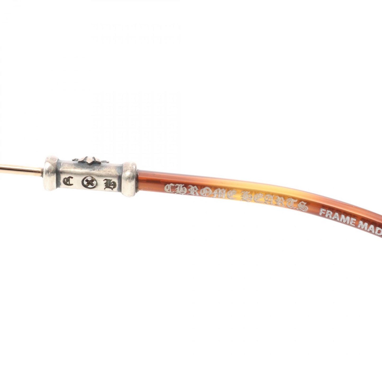 CHROME HEARTS BUBBA-A Sunglasses - Exquisite Gold Frame