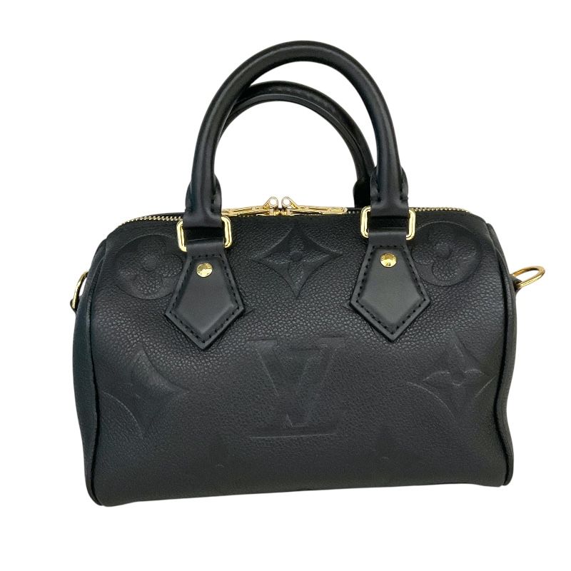 Louis Vuitton Speedy Bandoulière 20 Monogram Black Shoulder Bag