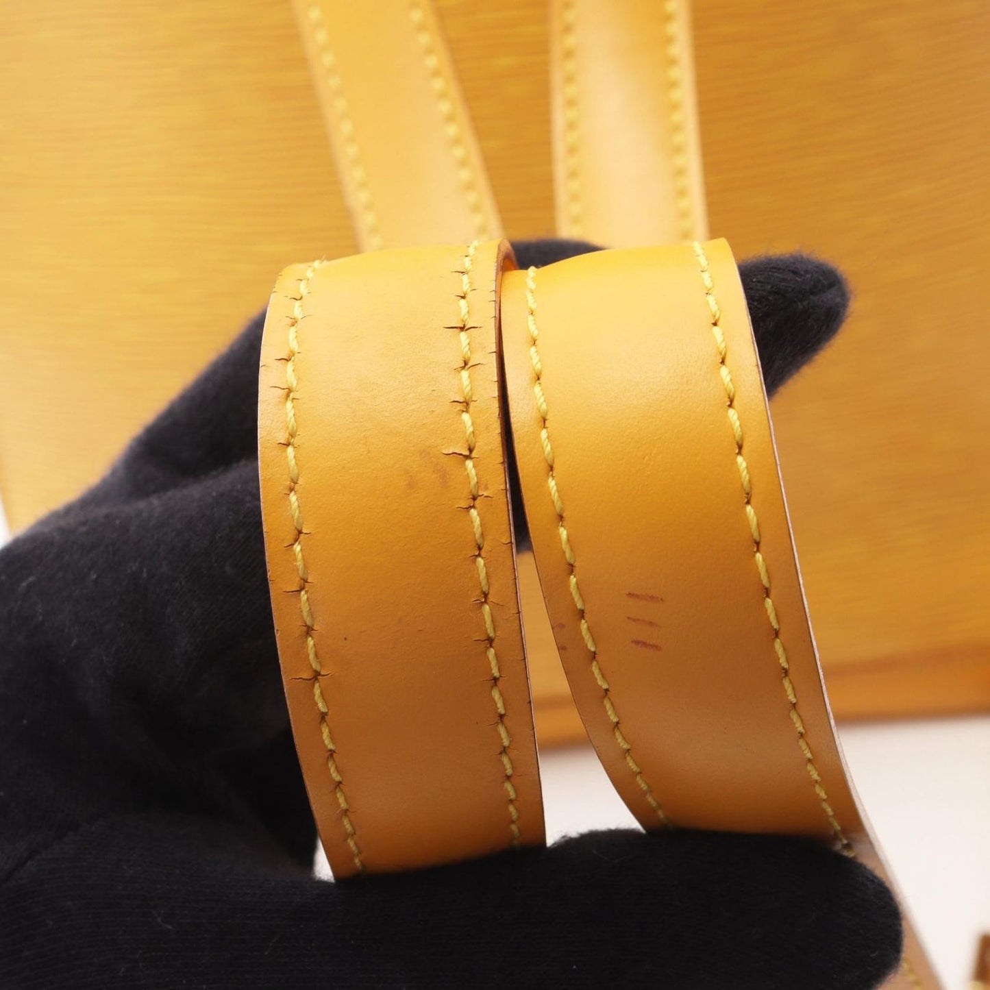 Louis Vuitton Gobelin Backpack in Tassili Yellow - Exquisite Craftsmanship