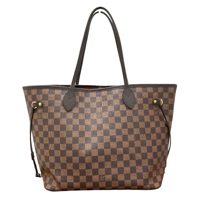 Louis Vuitton Neverfull MM Brown Damier Canvas Tote Bag