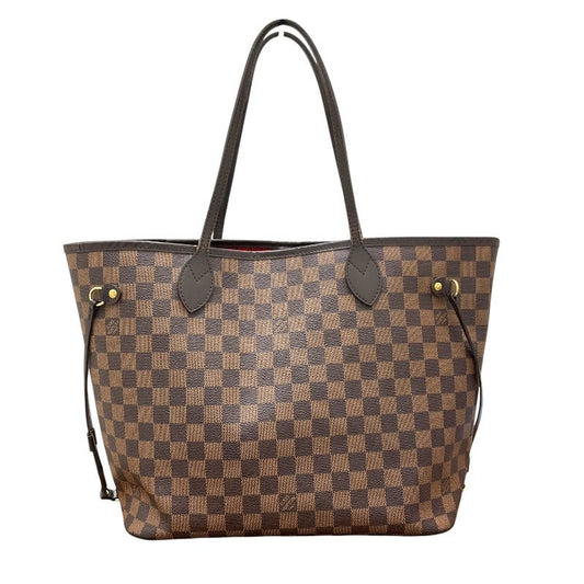 Louis Vuitton Neverfull MM Brown Damier Canvas Tote Bag