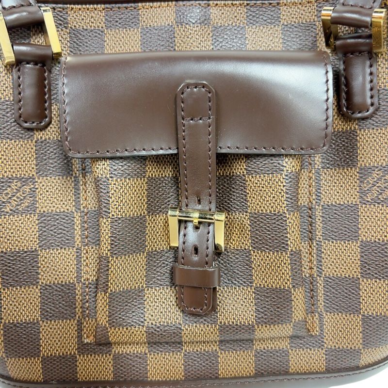 Louis Vuitton Monceau PM Handbag - Brown Damier Canvas with Gold Hardware