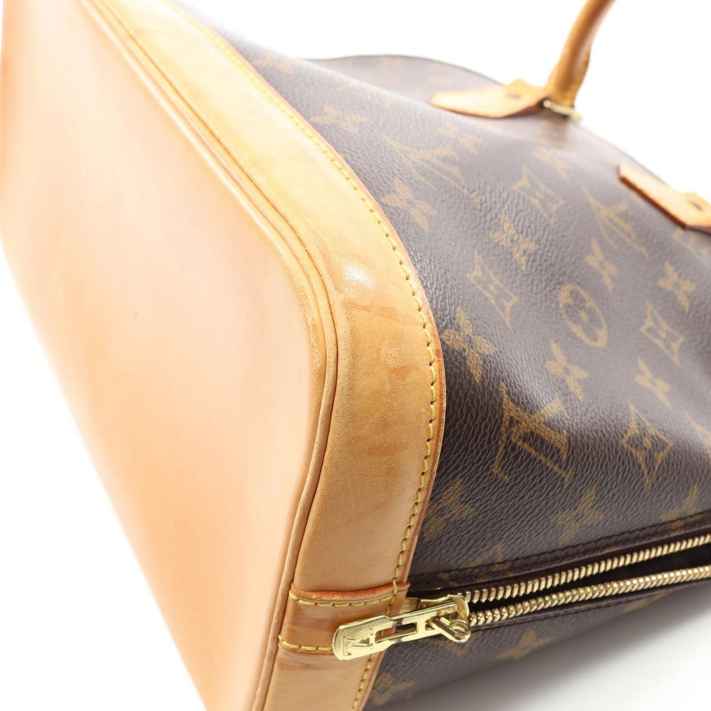 Louis Vuitton Alma PM Handbag - Timeless Elegance in Brown