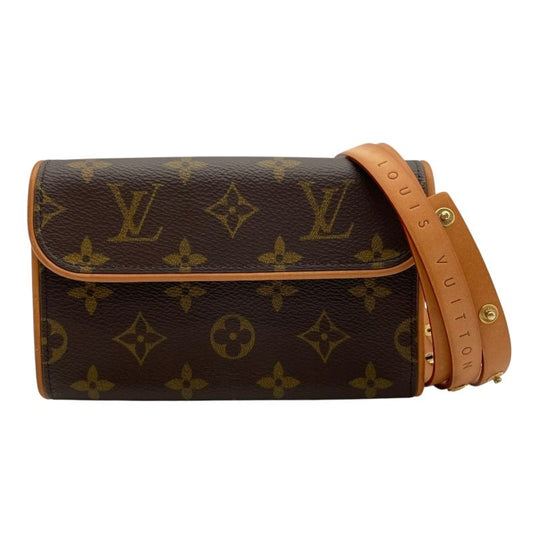 Louis Vuitton Pochette Florentine M51855 Monogram Canvas - Brown