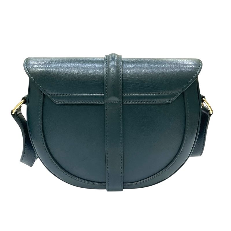 CELINE Small Buzas 16 in Green Box Calf - Exquisite Luxury