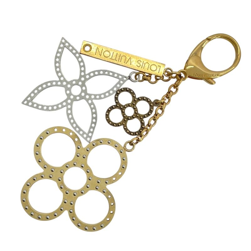 Louis Vuitton Bijoux Sac Tapage M65090 Gold Keychain - Unisex