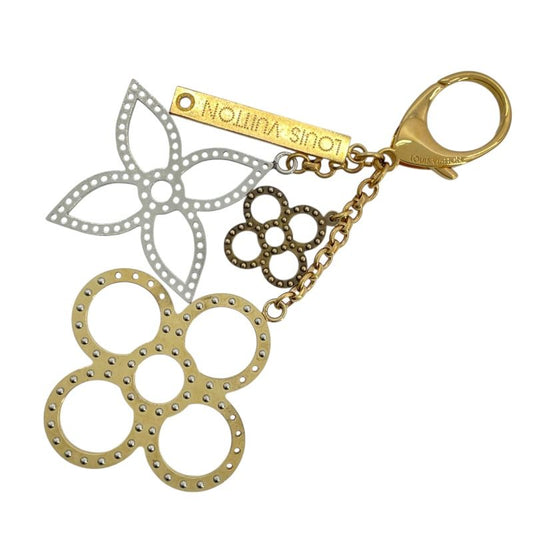 Louis Vuitton Bijoux Sac Tapage M65090 Gold Keychain - Unisex