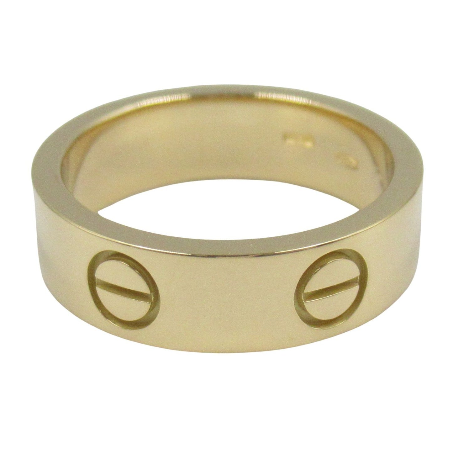 CARTIER Love Ring K18 Yellow Gold - Unisex Elegance