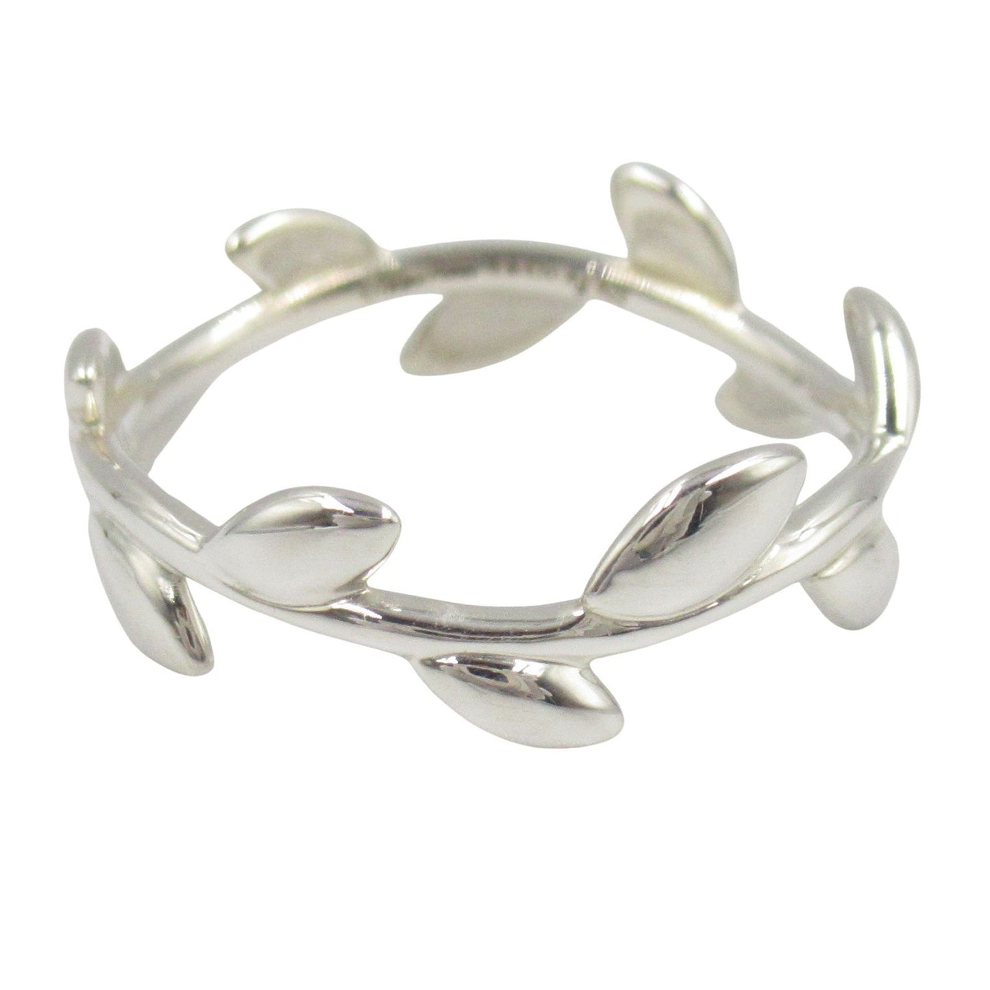 TIFFANY & CO Olive Leaf Ring in Sterling Silver - Exquisite Craftsmanship