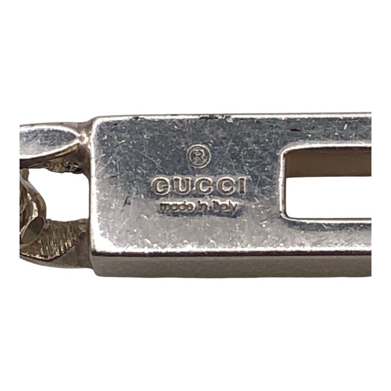 GUCCI Cutout G Necklace in Silver 925 - A Timeless Statement Piece